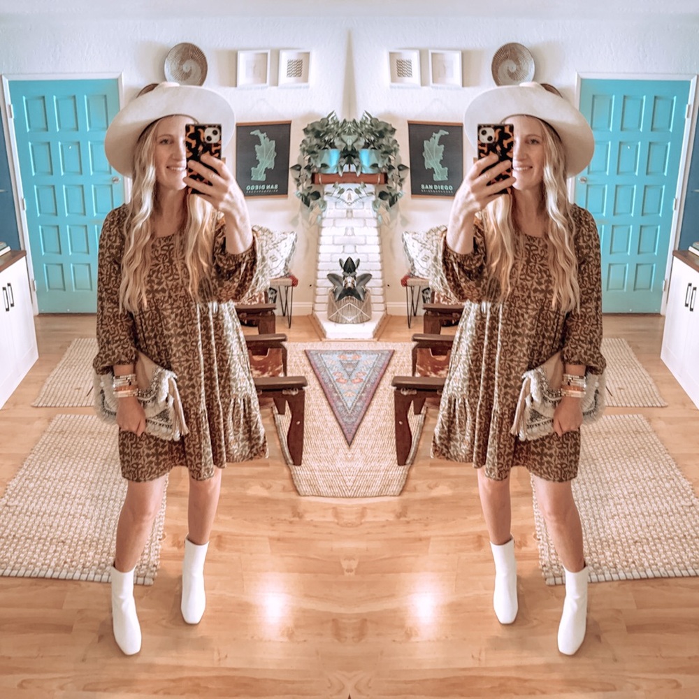 Boho Babydoll-Style Dress